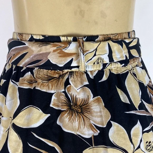 The Great. The Long Highland Maxi Skirt Vintage Hawaiian Floral 0